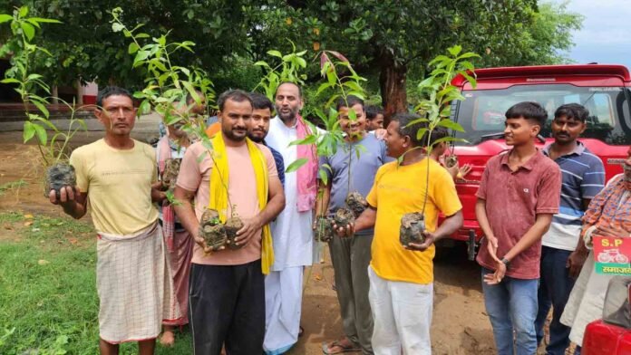 Plantation: Manoj Singh W का आरोप‚ कागजों में पौधरोपण पर कीर्तिमान स्थापित कर रही BJP Sarkar